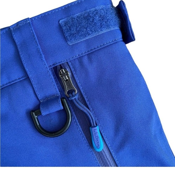 LL Bean Girls Youth Insulated TEK Waterproof Snow Ski Pants Grow Cuffs 10 - Picture 3 of 8